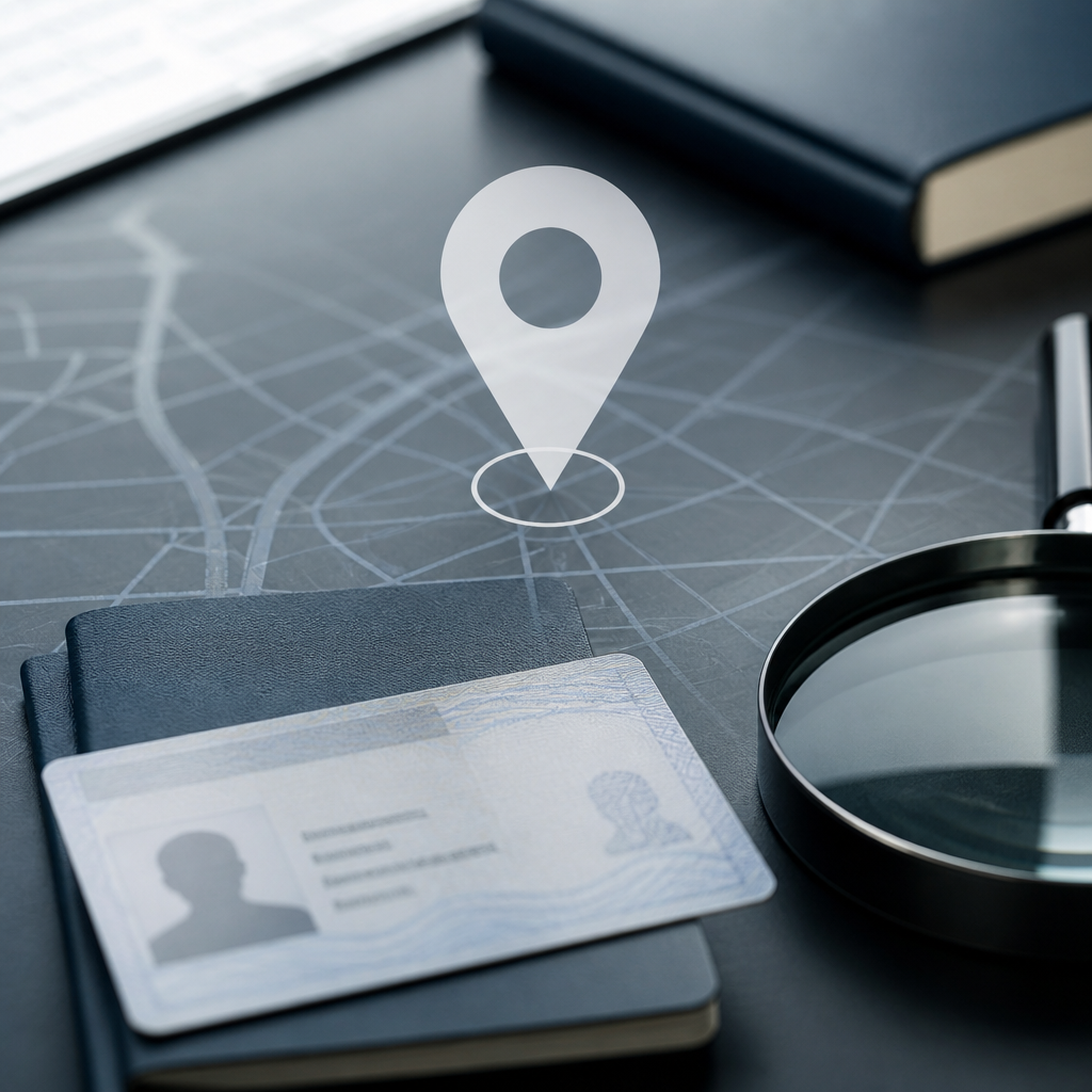 Verificación de identidad y ubicación de una persona en Colombia