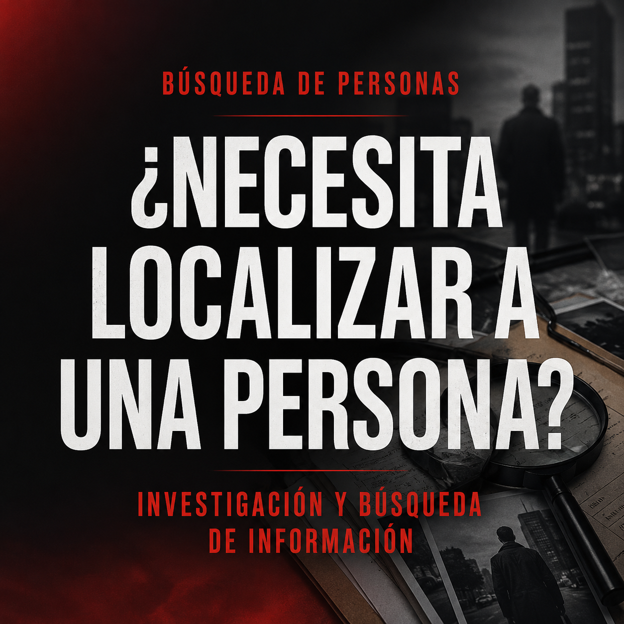 detectives privados de busqeuda de personas