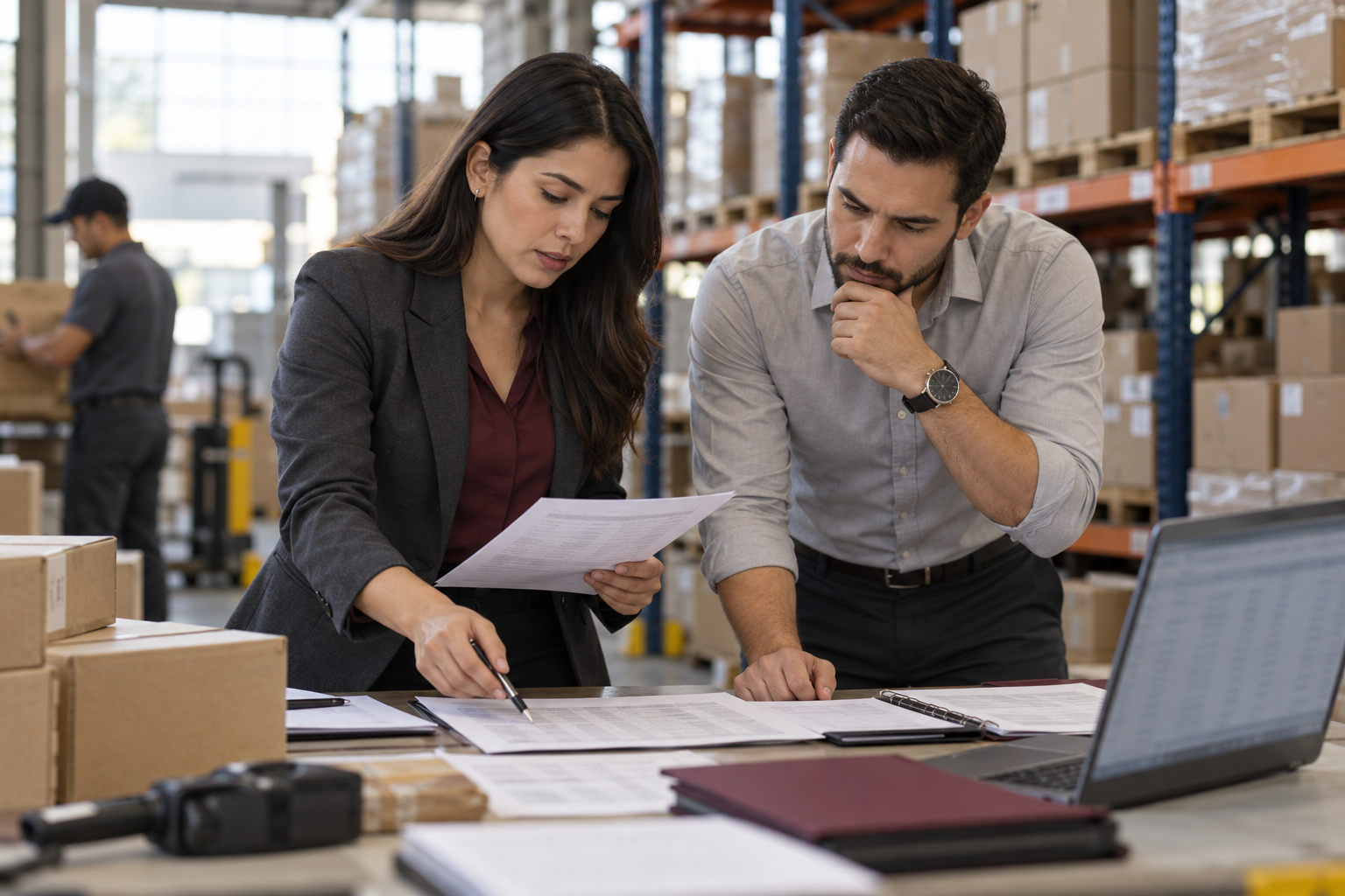 Análisis de documentos e inventarios empresariales